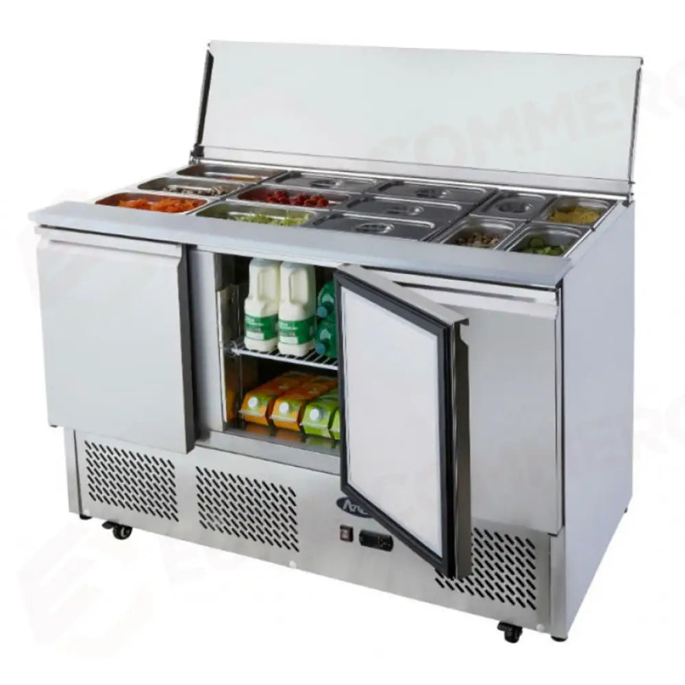 SALADETTE ATOSA ESL3850-GR 3 ANTE CON COPERCHIO COPRINGREDIENTI - 4 X GN 1/1