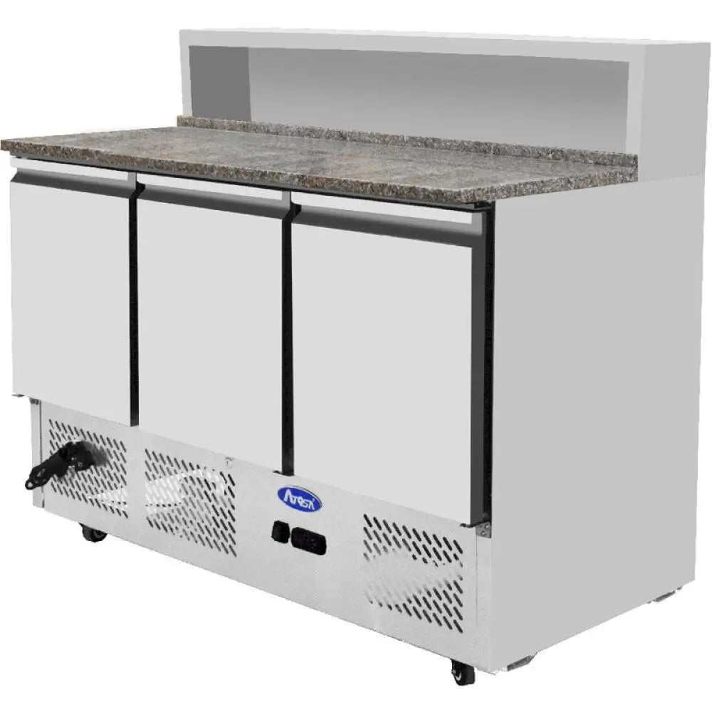 SALADETTE ATOSA ESL3854-GR 3 ANTE CON PORTACONDIMENTI - 8 X GN 1/6 - ESL3854-GR - ATOSA