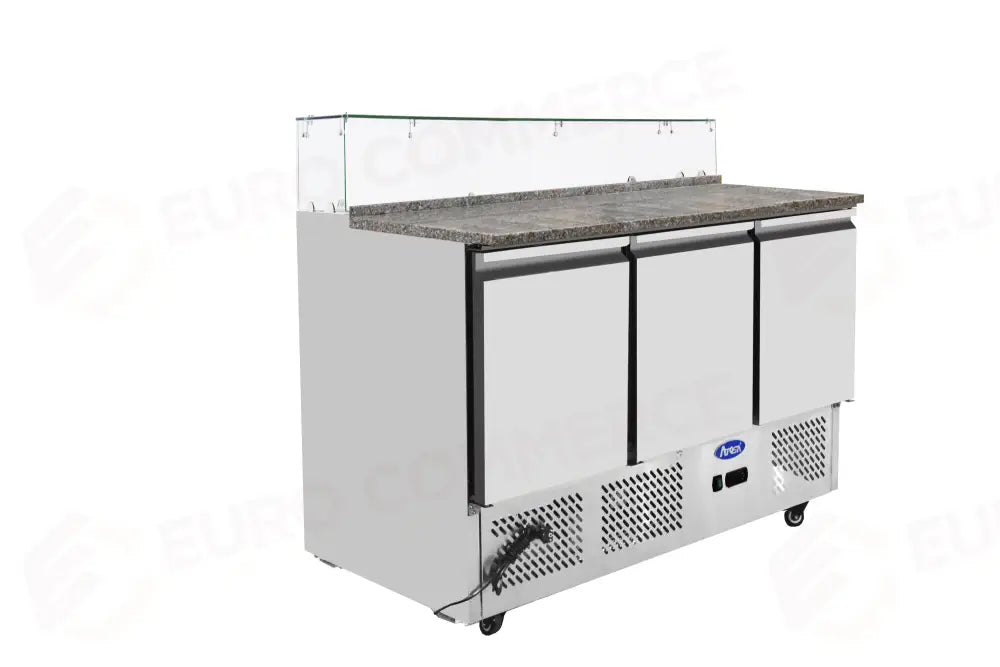 SALADETTE ATOSA ESL3864-GR 3 ANTE CON PORTACONDIMENTI - 7 X GN 1/3