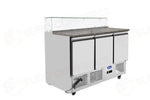 SALADETTE ATOSA ESL3864-GR 3 ANTE CON PORTACONDIMENTI - 7 X GN 1/3