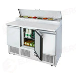 SALADETTE ATOSA ESL3869-GR 3 ANTE CON PORTACONDIMENTI - 7 X GN 1/3