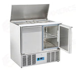 SALADETTE REFRIGERATA  GN1/1 (TOP APRIBILE) +0°/+8°C - CR 90A - COOL HEAD
