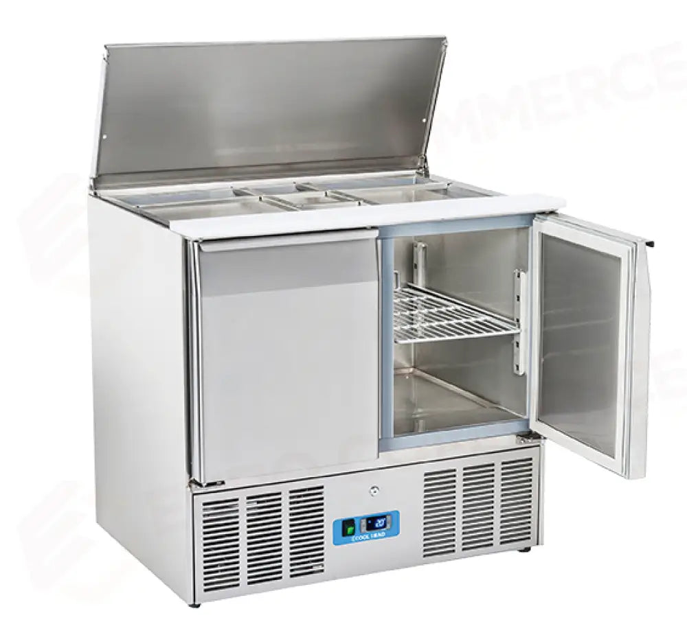 SALADETTE REFRIGERATA  GN1/1 (TOP APRIBILE) +0°/+8°C - CR 90A - COOL HEAD