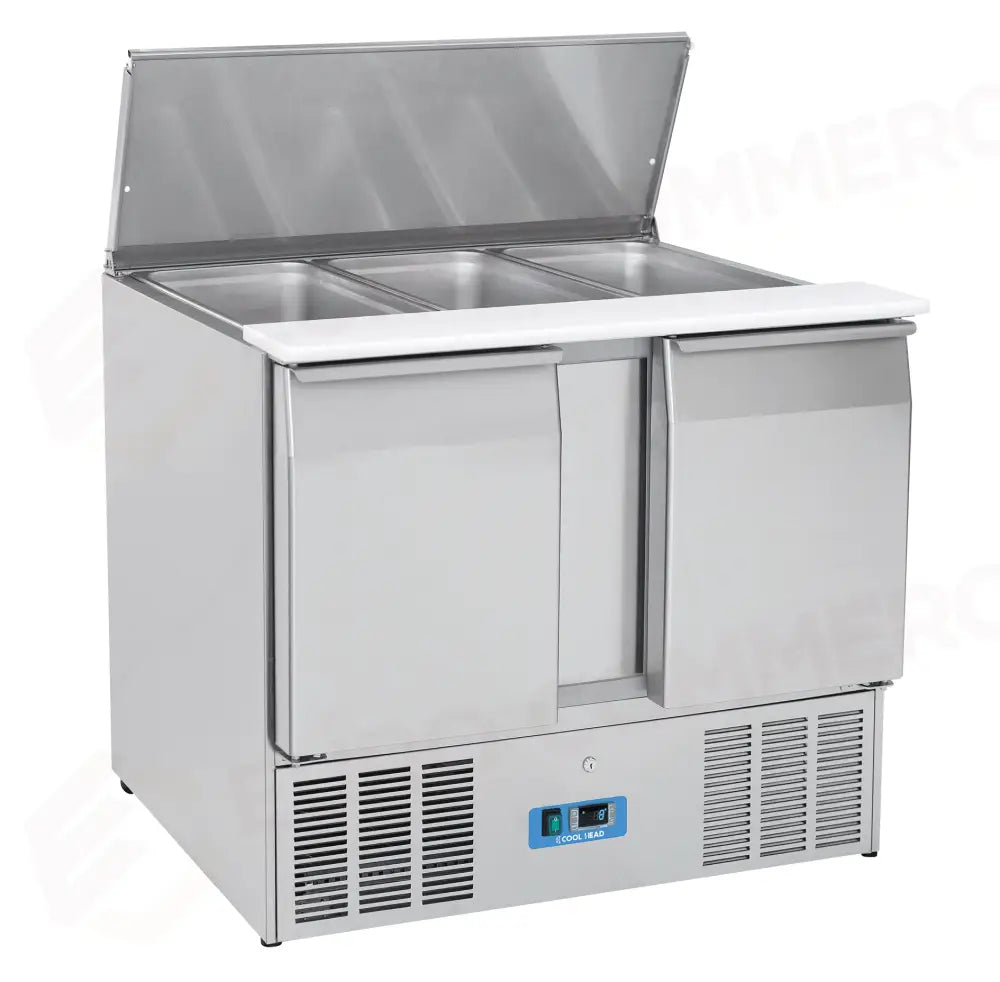 SALADETTE REFRIGERATA  GN1/1 (TOP APRIBILE) +0°/+8°C - CR 92A - COOL HEAD