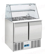 SALADETTE REFRIGERATA  GN1/1 (TOP APRIBILE) +0°/+8°C - CRQ 90A - COOL HEAD