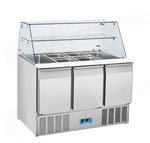 SALADETTE REFRIGERATA  GN1/1 (TOP APRIBILE) +0°/+8°C - CRQ 93A - COOL HEAD