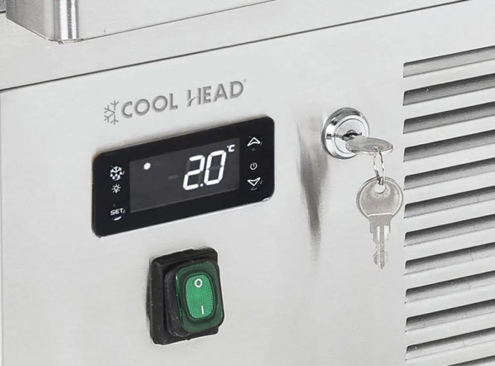 SALADETTE REFRIGERATA GN1/1  (TOP INOX & CASSETTI) +0°/+8°C - CRD 45A - COOL HEAD