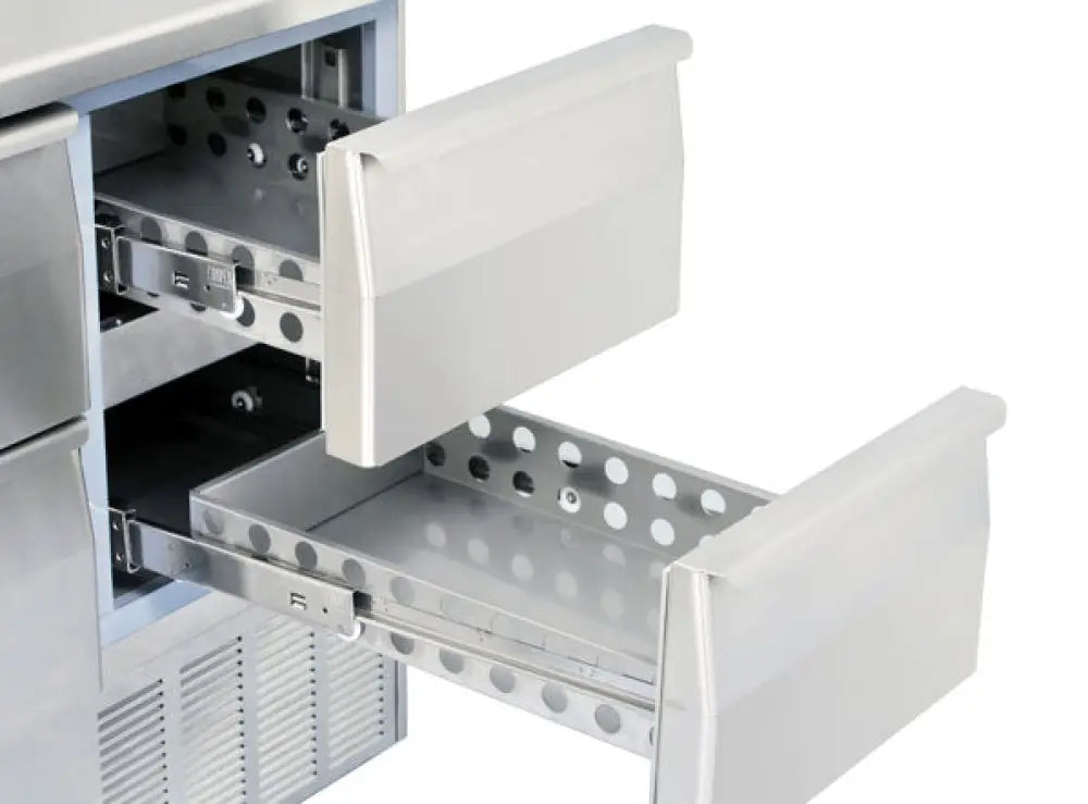 SALADETTE REFRIGERATA GN1/1  (TOP INOX & CASSETTI) +0°/+8°C - CRD 45A - COOL HEAD