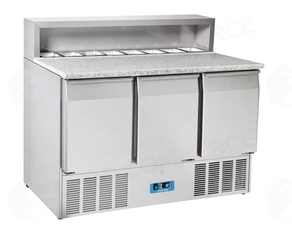 SALADETTE REFRIGERATA GN1/1 (TOP PIZZA) +0°/+8°C - CRP 93A - COOL HEAD