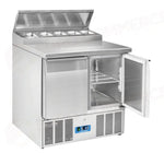 SALADETTE REFRIGERATA  GN1/1 (TOP SANDWICH) +0°/+8°C - CRS 90A - COOL HEAD