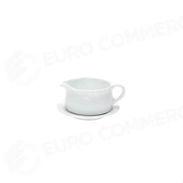 SAUCE BOAT WITH PLATE 30 CL AMBIENTE 1622-0016 ESCHENBACH - 10420048 - MEDRI