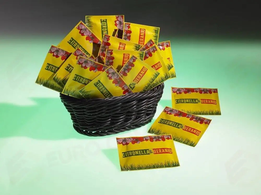 SALVIETTA CITRONELLA&GERANIO GIALLO - 6X8 CM - T6339 - LEONE - SALVIETTE