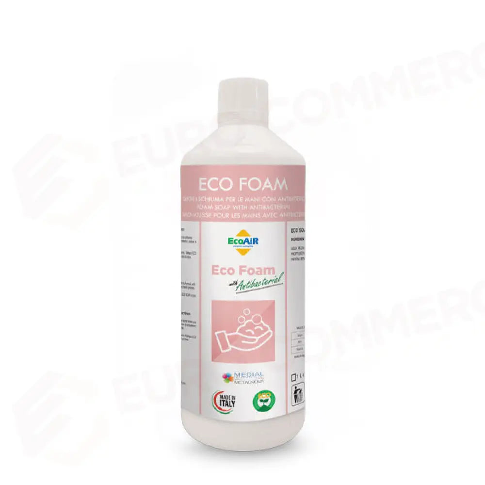 SAPONE A SCHIUMA CON ANTIBATTERICO PER LE MANI - ECOFOAM - 85000223 - ATTREZZATURA