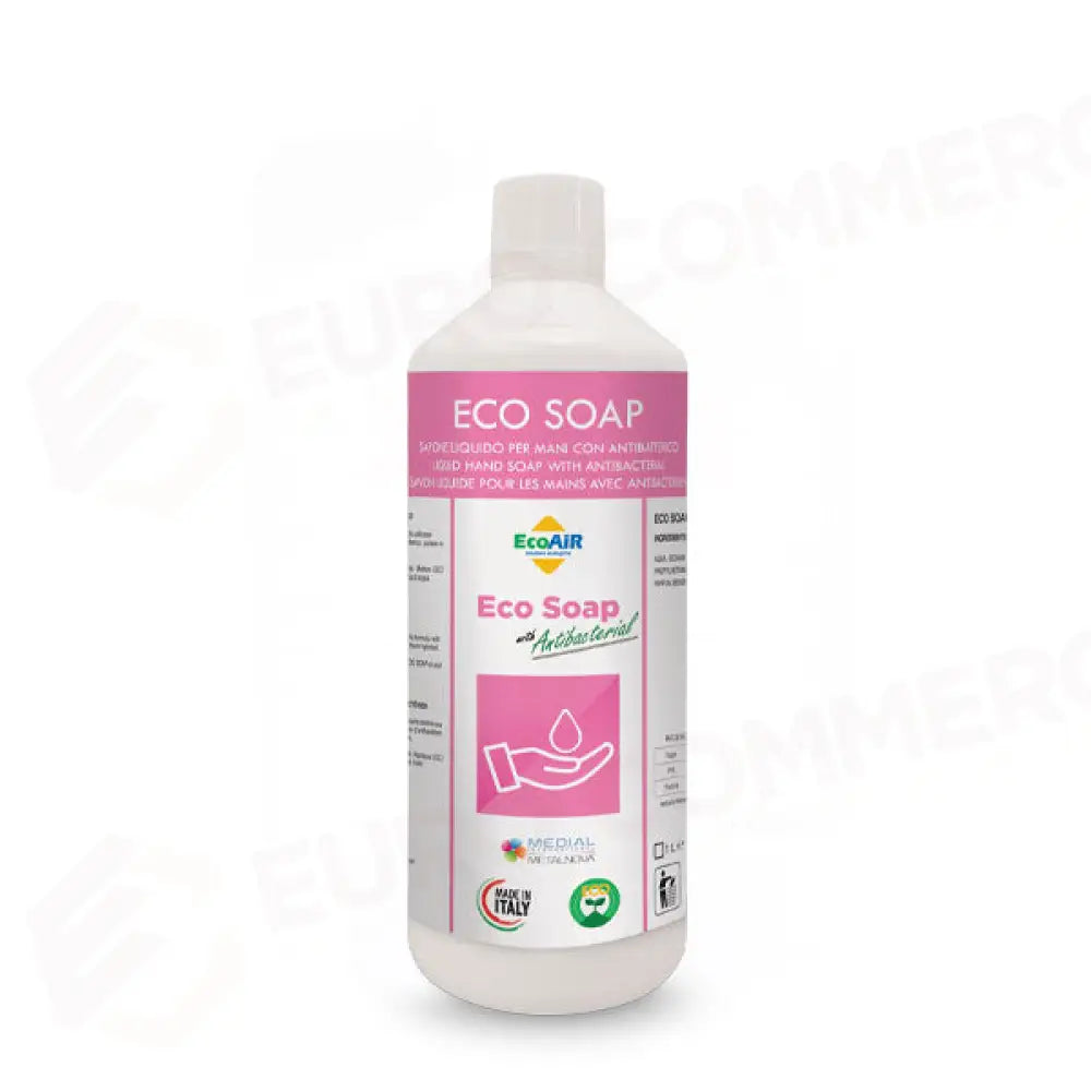 SAPONE LIQUIDO CON ANTIBATTERICO PER LE MANI - ECOSOAP - 85000123 - ATTREZZATURA