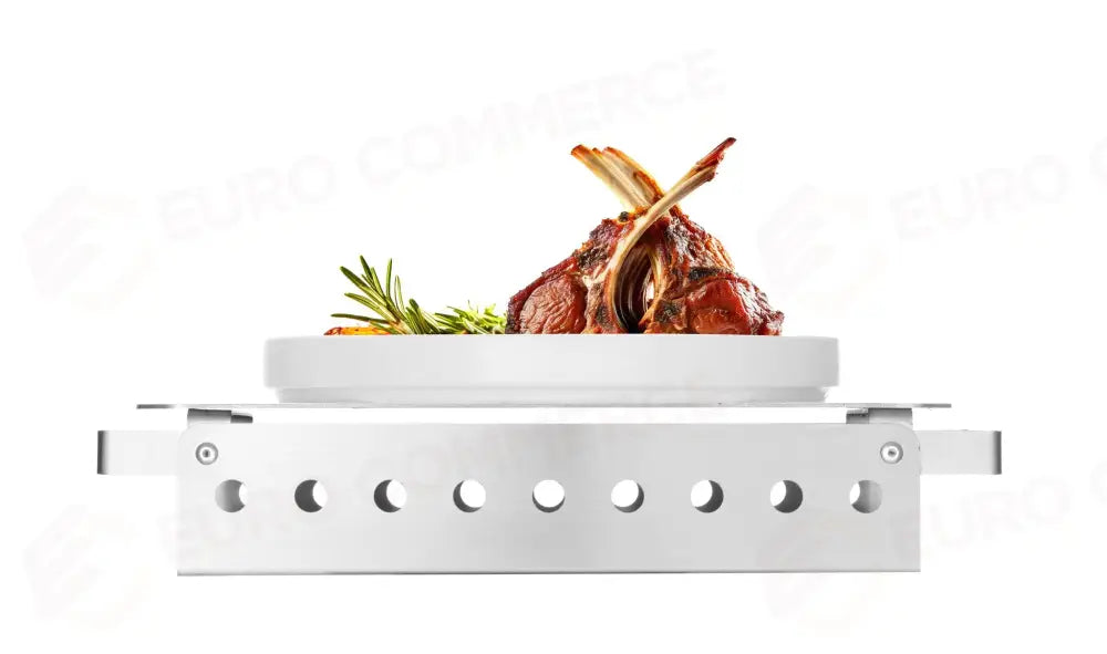 SCALDAPIATTI CON 2 PORTACANDELE HENDI 330X180X(H)65MM - 463000