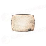 SCORIA QUADRO RECTANGULAR PLATE 31 CM (27 * 20) - 20321-151631 - ID FINE