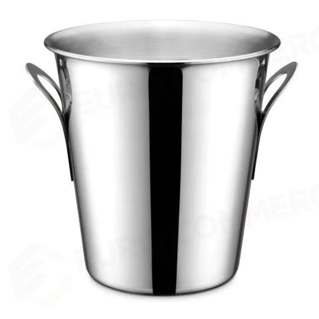 STAINLESS STEEL CHAMPAGNE BUCKET WITH RINGS - 340-200 - KAREL