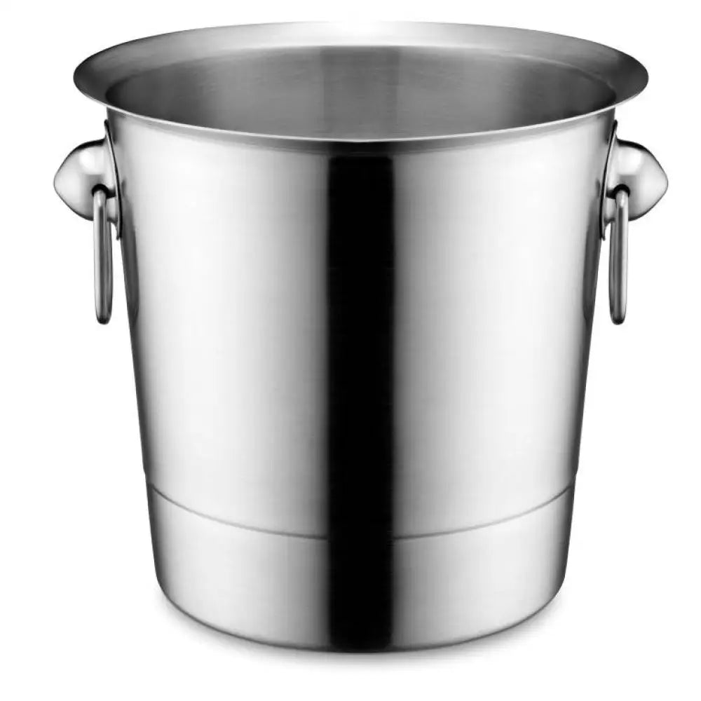 SECCHIELLO CHAMPAGNE ACCIAIO INOX CON MANIGLIE - 340-300 - KAREL - Attrezzatura