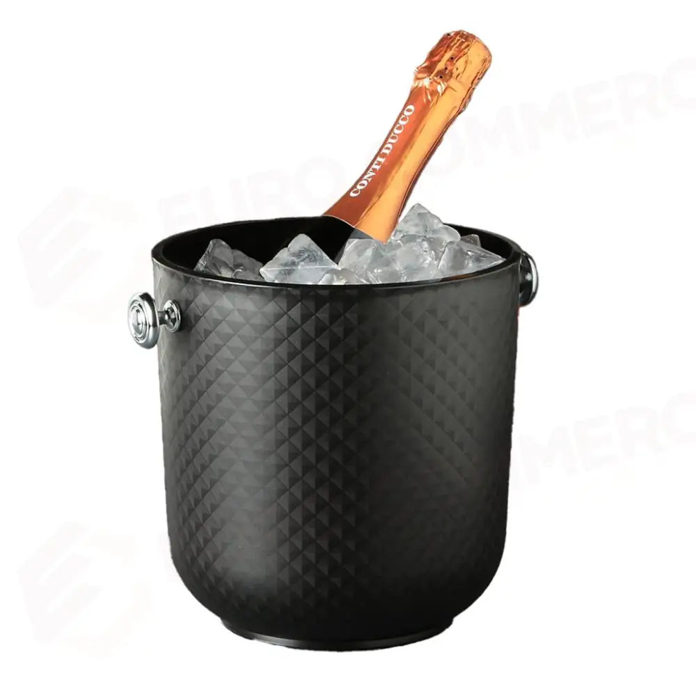 SECCHIELLO PORTABOTTIGLIE 20.5 CM DIAMANTE NERO 8788 MC - 20140074 - MEDRI