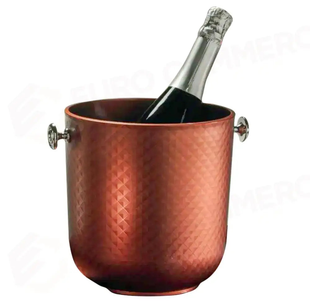 SECCHIELLO PORTABOTTIGLIE 20.5 CM DIAMANTE RAME 8887 MC - 20140077 - MEDRI