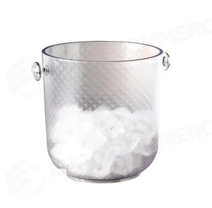 SECCHIELLO PORTABOTTIGLIE 20.5 CM DIAMANTE TRASPARENTE SATINATO 8801 MC - 20140076 - MEDRI