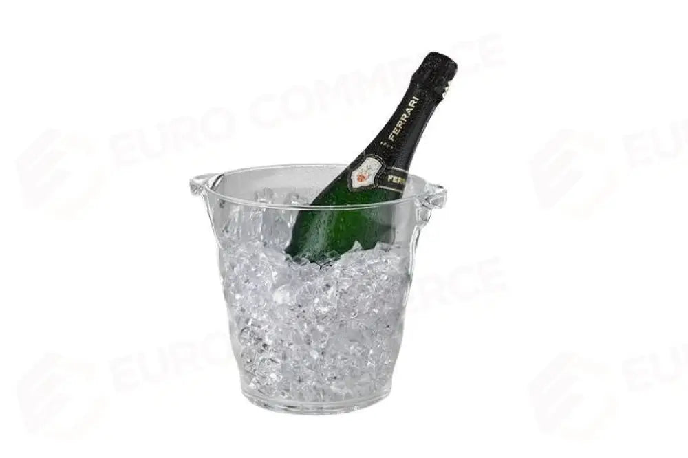 SECCHIELLO PORTAGHIACCIO TRASPARENTE TRASPARENTE - Ø23,6X20 CM - 4L - T5506 - LEONE - SECCHIELLI GHIACCIO E GLACETTE