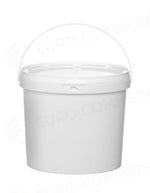 SECCHIO HENDI AREA DI STAMPA/ETICHETTATURA: 810X155 MM. 11,3L BIANCO Ø300X(H)230MM - 196007