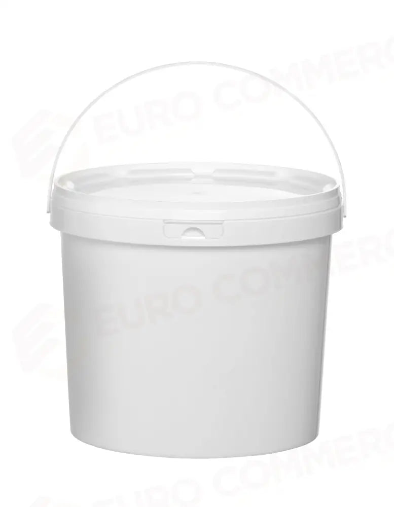 SECCHIO HENDI AREA DI STAMPA/ETICHETTATURA: 810X155 MM. 11,3L BIANCO Ø300X(H)230MM - 196007