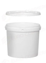 SECCHIO HENDI AREA DI STAMPA/ETICHETTATURA: 810X155 MM. 11,3L BIANCO Ø300X(H)230MM - 196007