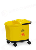 SECCHIO PER SCOPA HENDI 16L GIALLO 405X296X(H)340MM - 873397