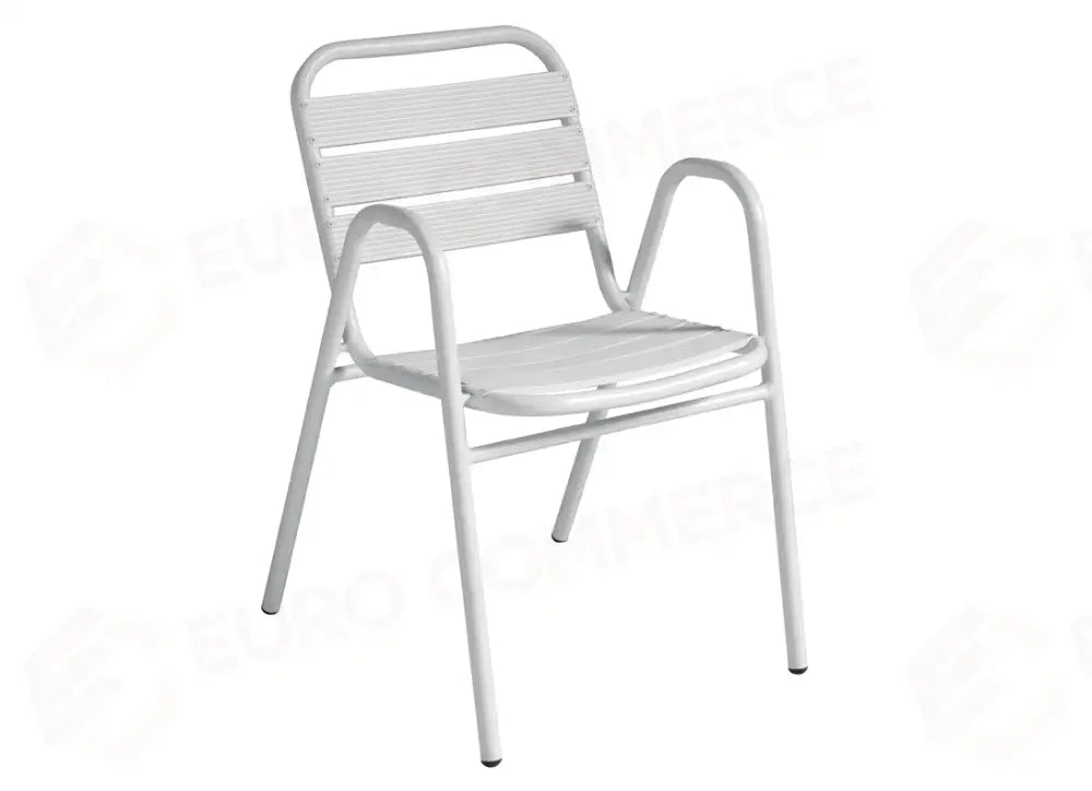 SEDIA CALIPSO IN ALLUMINIO - BIANCO