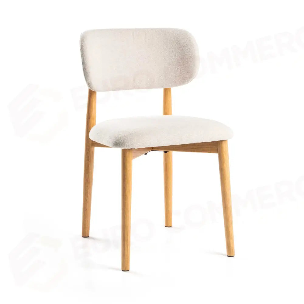 SEDIA ELBA TESSUTO SABBIA STRUTTURA LEGNO ROVERE CM49X51H48/80 - 2812620000 - VACCHETTI