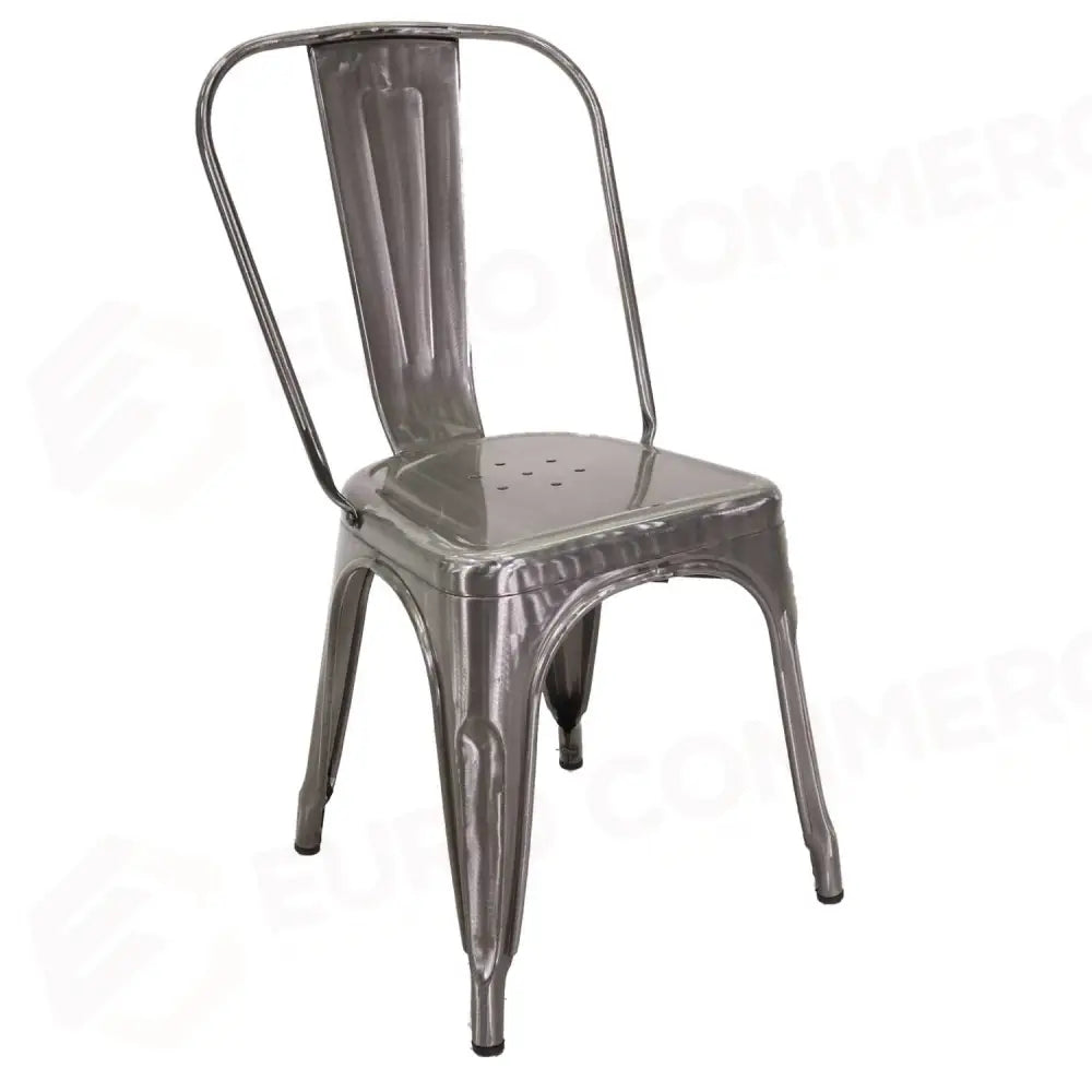 SEDIA FERRO NEW BRISTOL GALVANIZZATO CM43X43H45/84 - 8041820000 - VACCHETTI