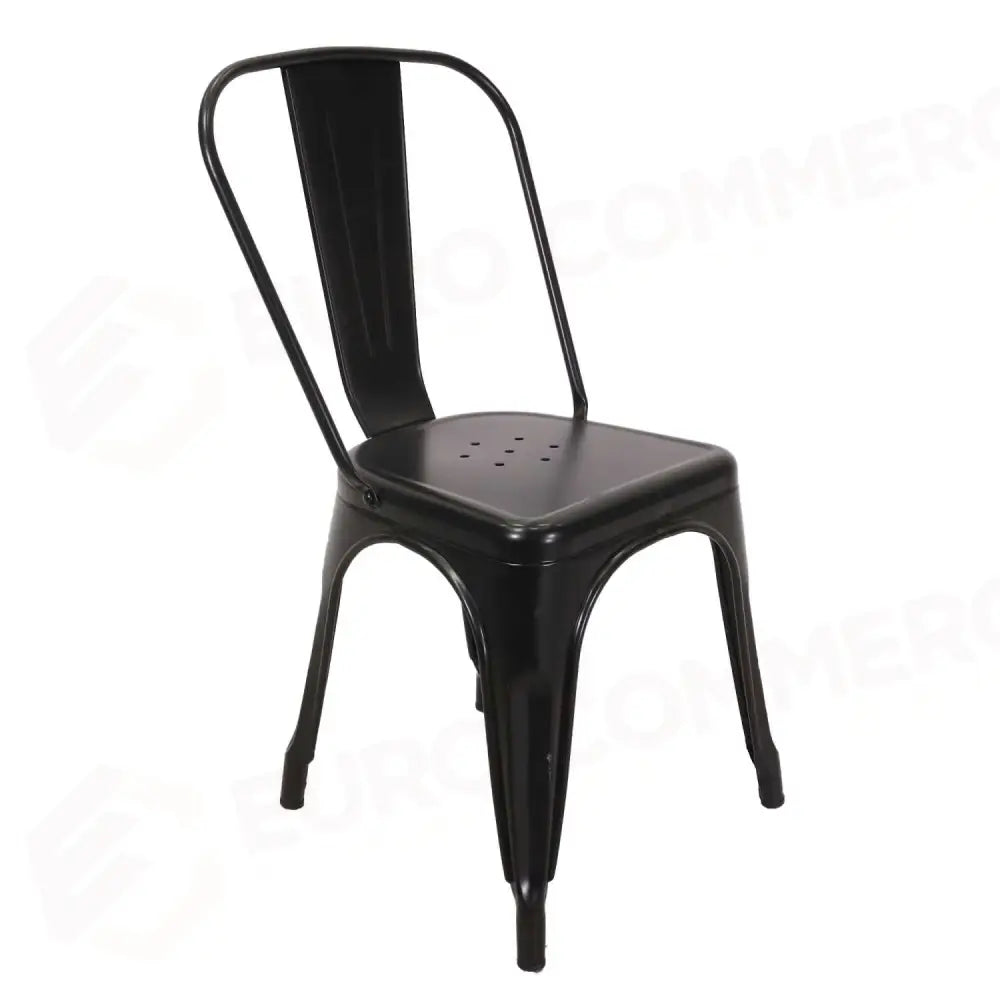 SEDIA FERRO NEW BRISTOL NERO CM43X43H45/84 - 8041800000 - VACCHETTI