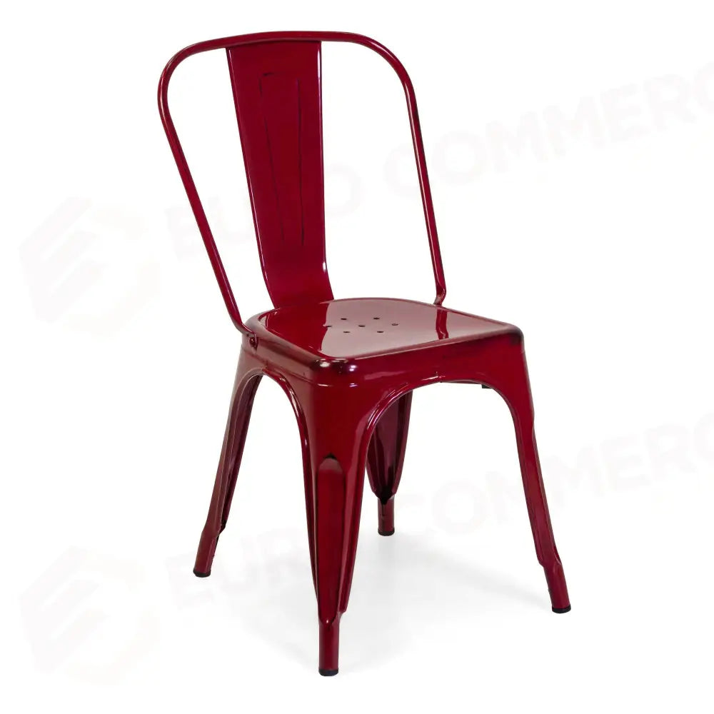 SEDIA FERRO NEW BRISTOL ROSSO ANTICO CM43X43H45/84 - 8043550000 - VACCHETTI