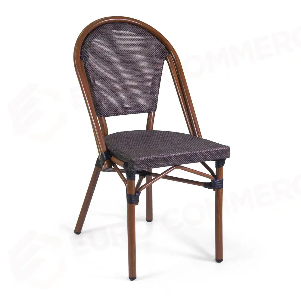 SEDIA FRANCESE ALLUMINIO TEXTILENE NOCECM46X56H45/87 - 6470180000 - VACCHETTI