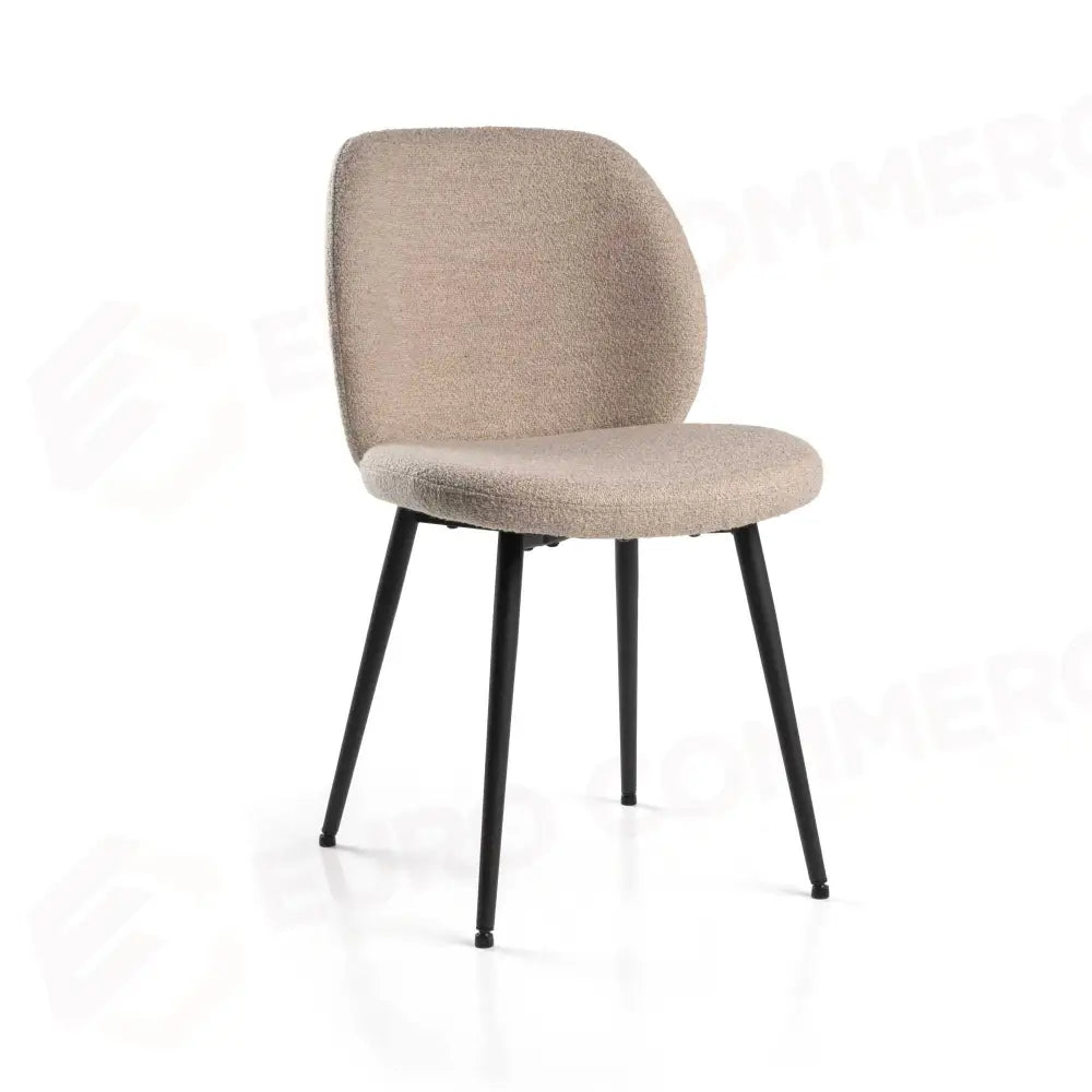 SEDIA GLAEDE TESSUTO SABBIA STRUTTURA METALLO CM48X56H48,5/84,50 - 2812690000 - VACCHETTI