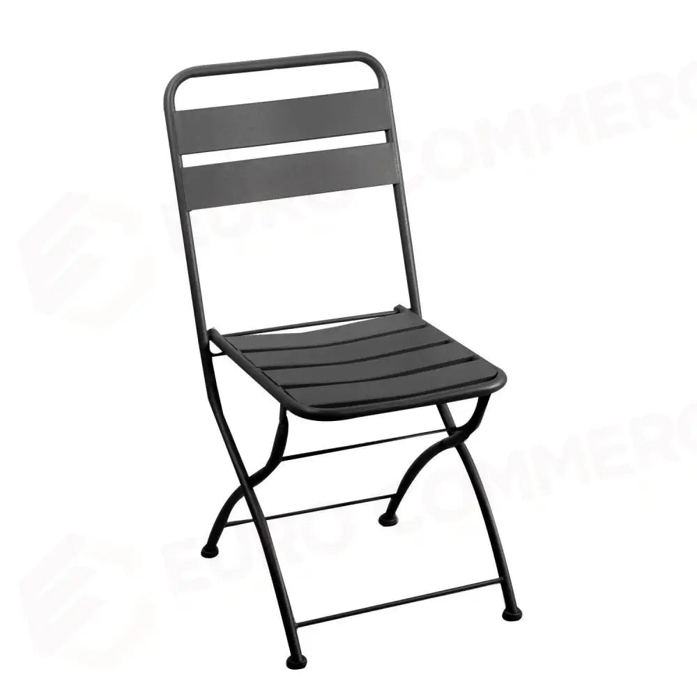 SEDIA METALLO ROVIGO PIEGHEVOLE ANTRACITE CM44X53H45/86 - 6458660000 - VACCHETTI