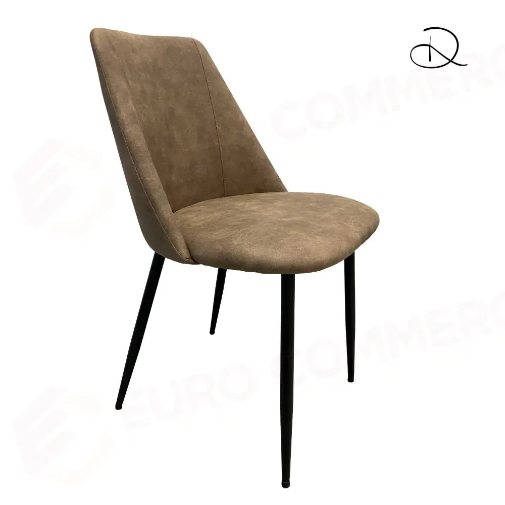 SEDIA MOLLY TESSUTO MARRONE STRUTTURA METALLO CM49,2X57,5H48,5/84 - 2812800000 - VACCHETTI