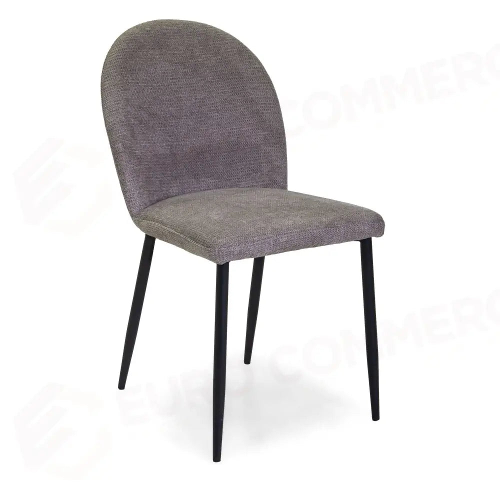 SEDIA TESSUTO MARY GRIGIO STRUTTURA NERO CM44,5X57,5H47/82,5 - 2811280000 - VACCHETTI
