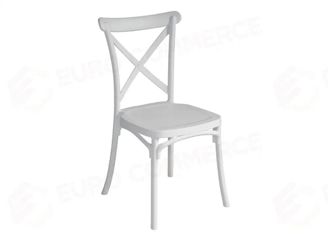 SEDIA TRATTORIA IN POLIPROPILENE CON FIBRA DI VETRO - BIANCO CC58B - GREENWOOD