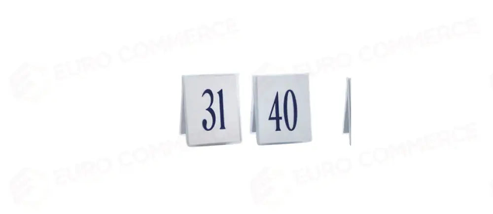 SEGNAPOSTO NUMERO MOTIF 31-40 60MF10-13C - 75557 - MORINI