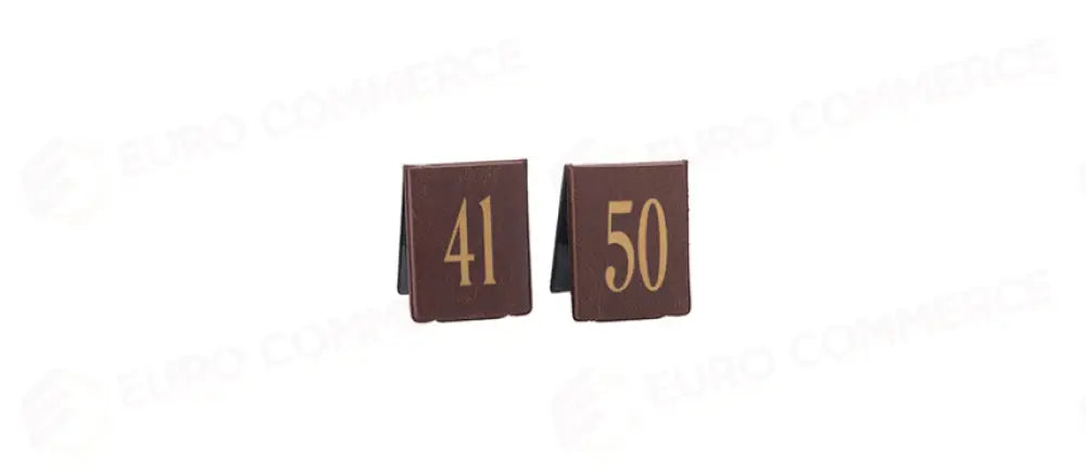 SEGNAPOSTO NUMERO TEXAS 41-50 - 75562 - MORINI