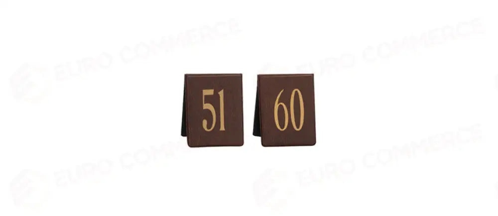 SEGNAPOSTO NUMERO TEXAS 51-60 - 88320 - MORINI