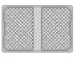 SERIE EUROPA 600X400 MM - ALTEZZA 100 MM - FONDO FORATO E PARETI FORATE - EF6410 - PAVONI ITALIA