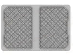 SERIE EUROPA 600X400 MM - ALTEZZA 130 MM - FONDO CHIUSO E PARETI CHIUSE - E6413 - PAVONI ITALIA