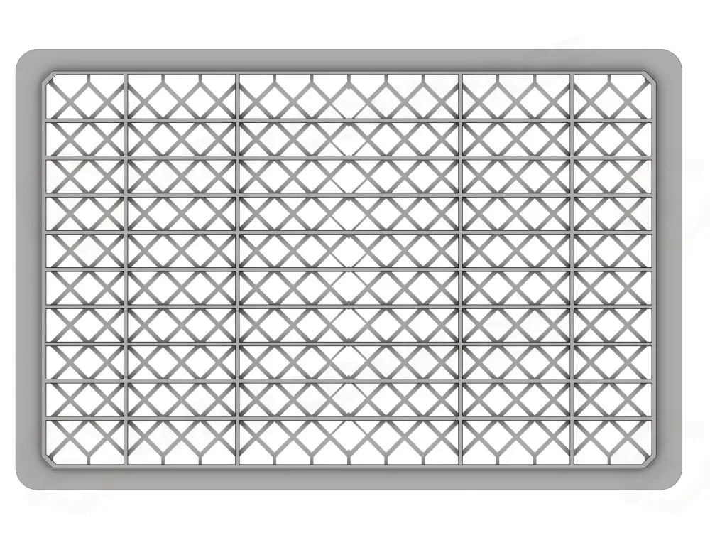 SERIE EUROPA 600X400 MM - ALTEZZA 150 MM - FONDO FORATO E PARETI FORATE - EF6415L - PAVONI ITALIA