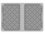 SERIE EUROPA 600X400 MM - ALTEZZA 200 MM - FONDO CHIUSO E PARETI CHIUSE - E6420 - PAVONI ITALIA