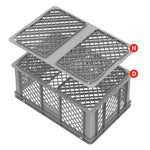 SERIE EUROPA 600X400 MM - ALTEZZA 260 MM - FONDO FORATO E PARETI FORATE - EF6426 - PAVONI ITALIA