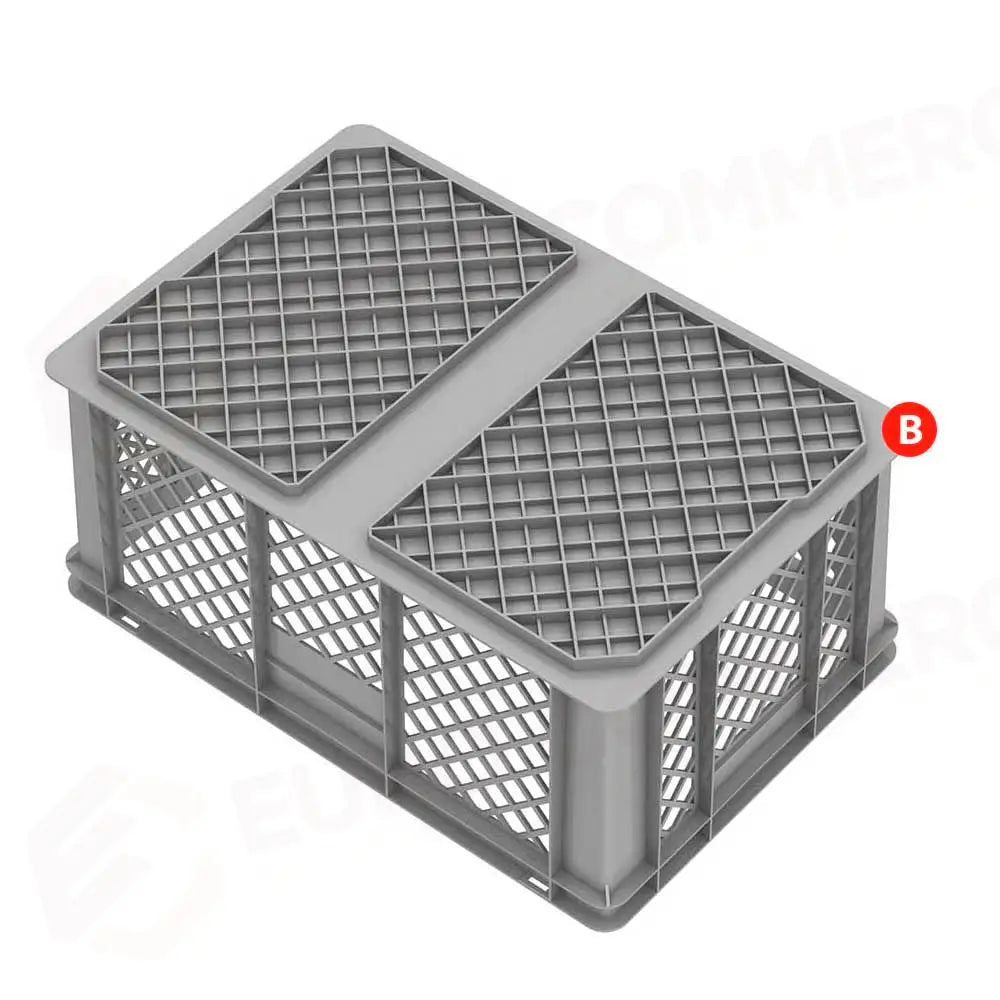 SERIE EUROPA 600X400 MM - ALTEZZA 350 MM - FONDO CHIUSO E PARETI FORATE - EC6435 - PAVONI ITALIA